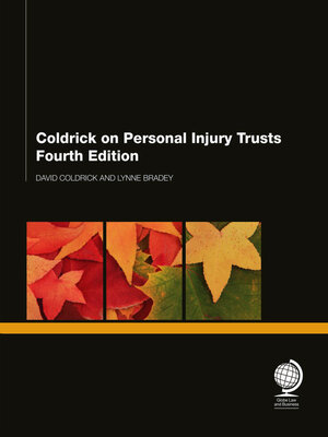 cover image of Coldrick on Personal Injury Trusts